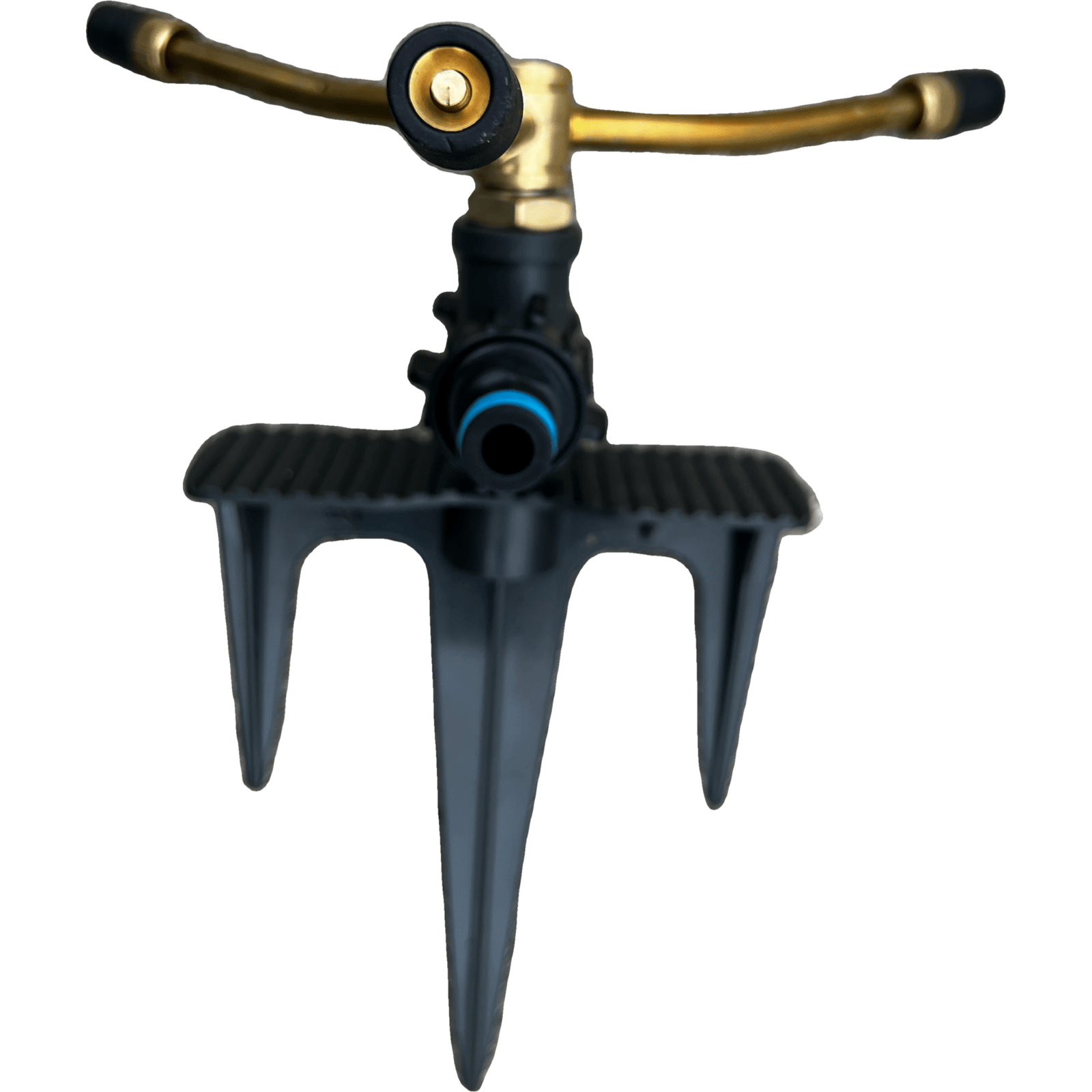 ZORRO Brass Adjustable 3 Arm Sprinkler on Step Spike 12mm - Hose Factory