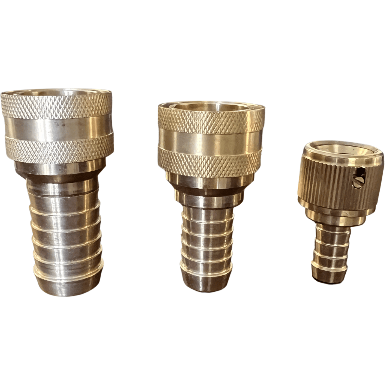 ZORRO Brass Hose Barb Snap on Connector - Hose Factory