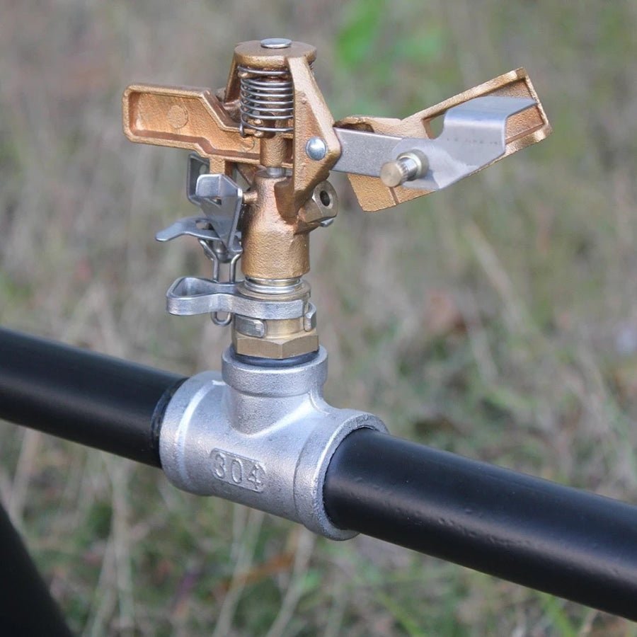 ZORRO Heavy Duty Adjustable Roof Mounted Impact Sprinkler Bush Fire Protection Easy Installation - Hose Factory