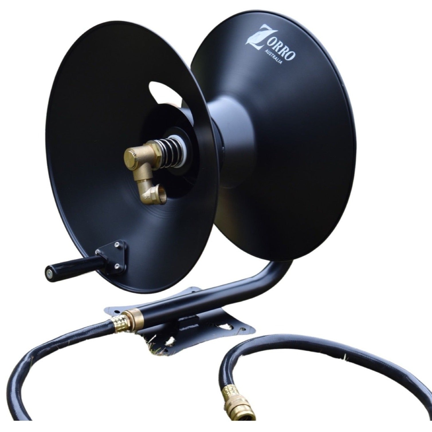 ZORRO Heavy Duty Disc Mountable Hose Reel - Hose Factory