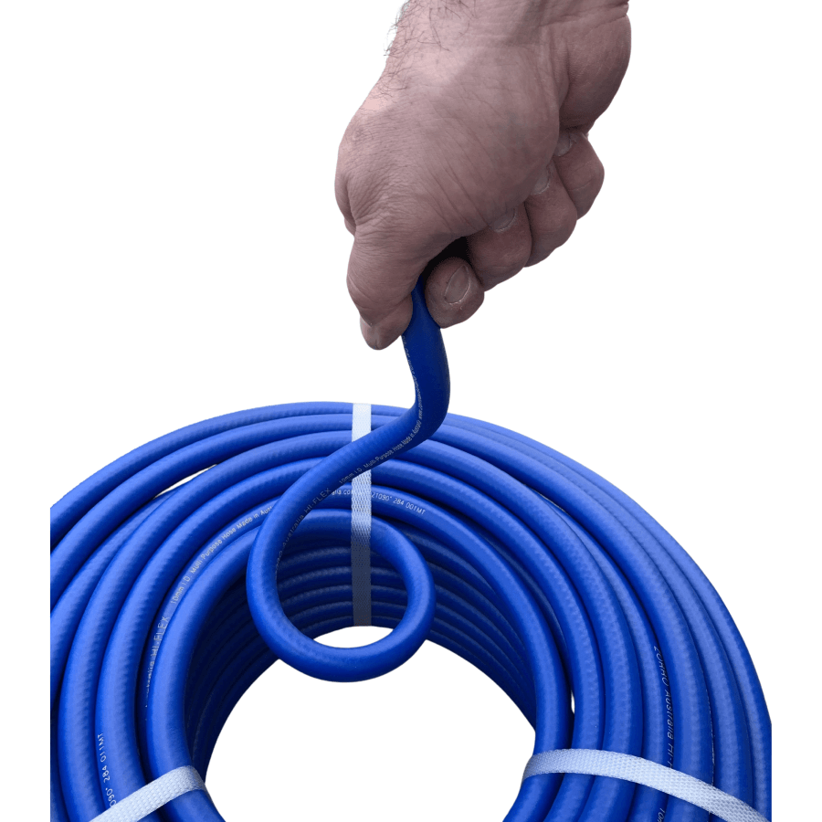 ZORRO Hi-Flex Multi-Purpose Hose with Ryco Style Fittings & Clamps - Hose Factory