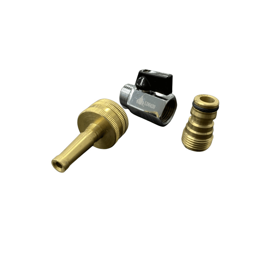 ZORRO High Pressure Brass Jet Nozzle Kit with Valve 12mm - Hose Factory