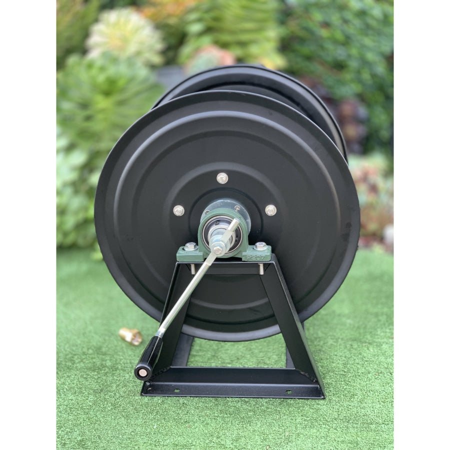 ZORRO Powder Coated Mountable Hose Reel with Stopper - Hose Factory
