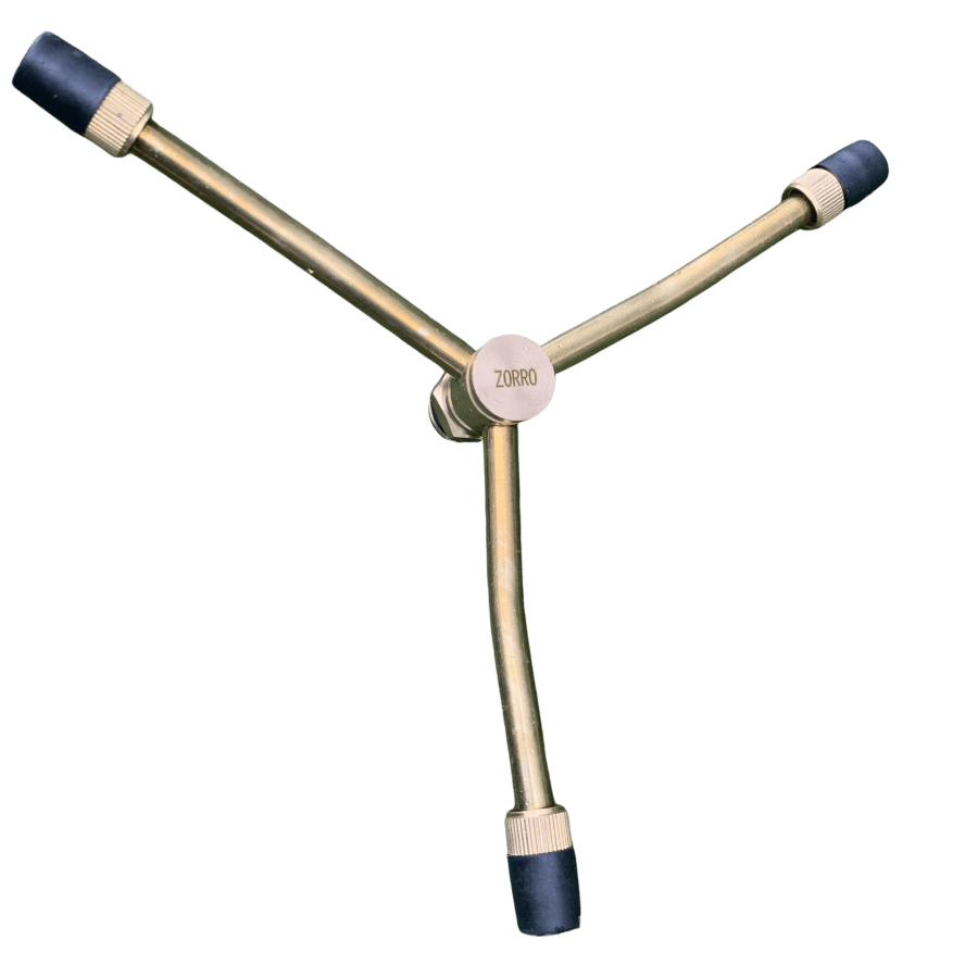 Zorro Rotating Brass Sprinkler Head With Adjustable Arms Large (3 Arm) Sprinklers