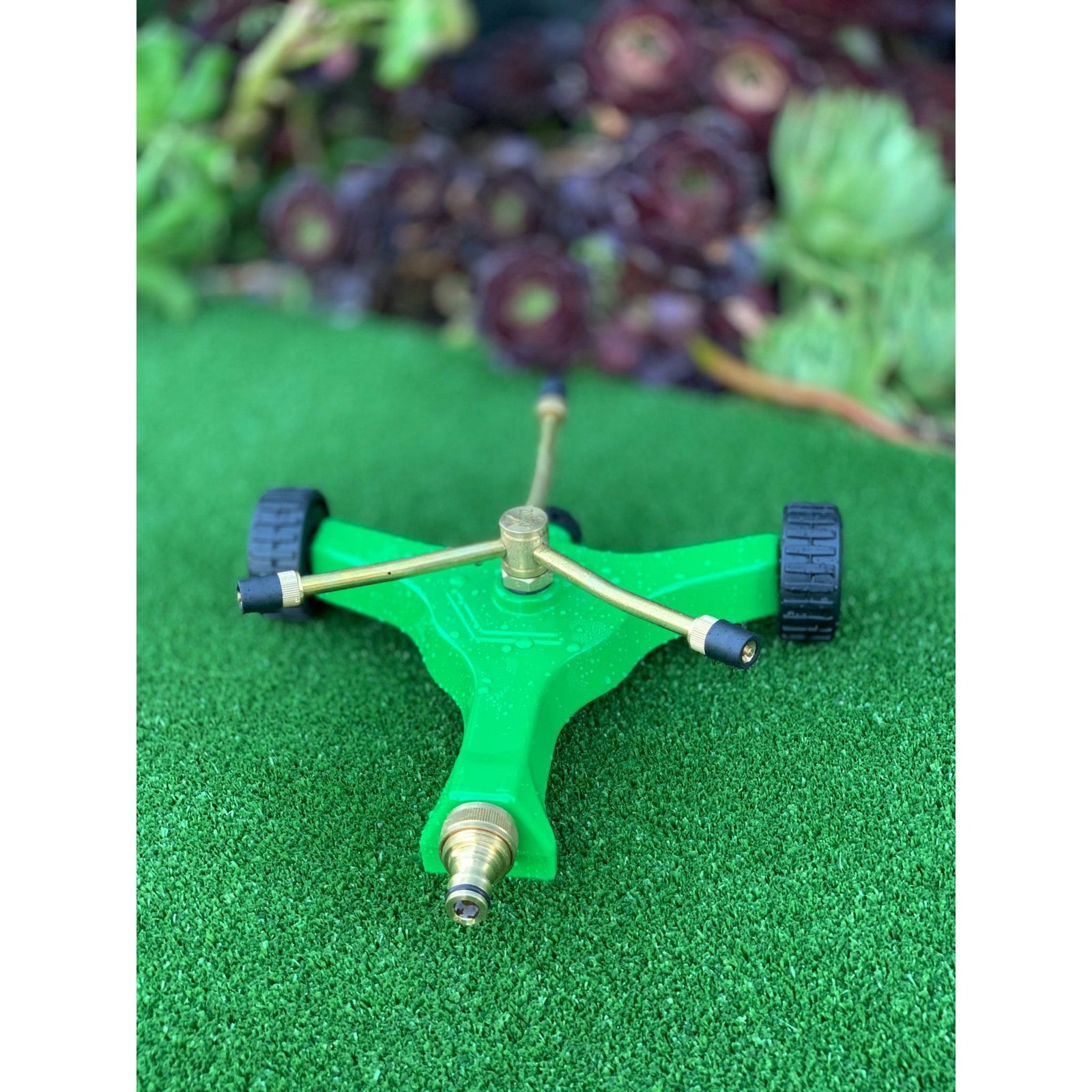 ZORRO Rotating Sprinkler With Metal Base on wheels 19mm - Hose Factory