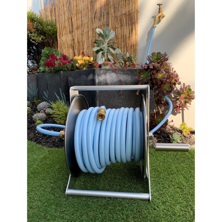 ZORRO SS Hose Reel & Caravan Drinking Water Hose with Brass Fittings 12mm x 20mt - Hose Factory