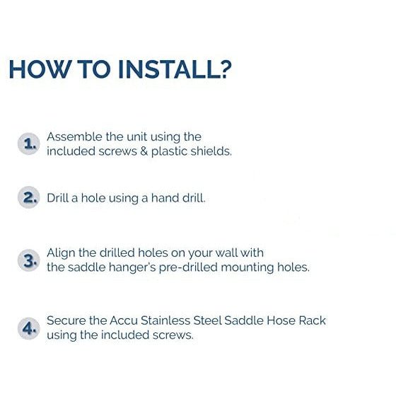 ZORRO Stainless Steel Saddle Hose Hanger - Hose Factory