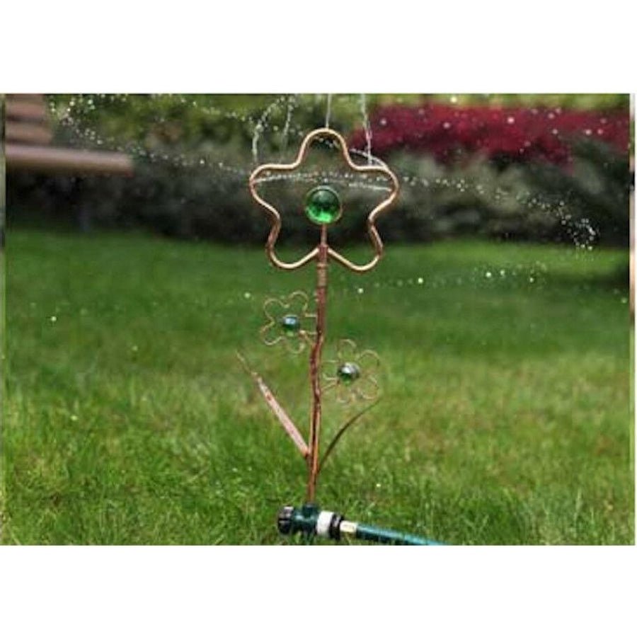 ZORRO Water Sprinkler Green Decorative Glass Ball - Hose Factory