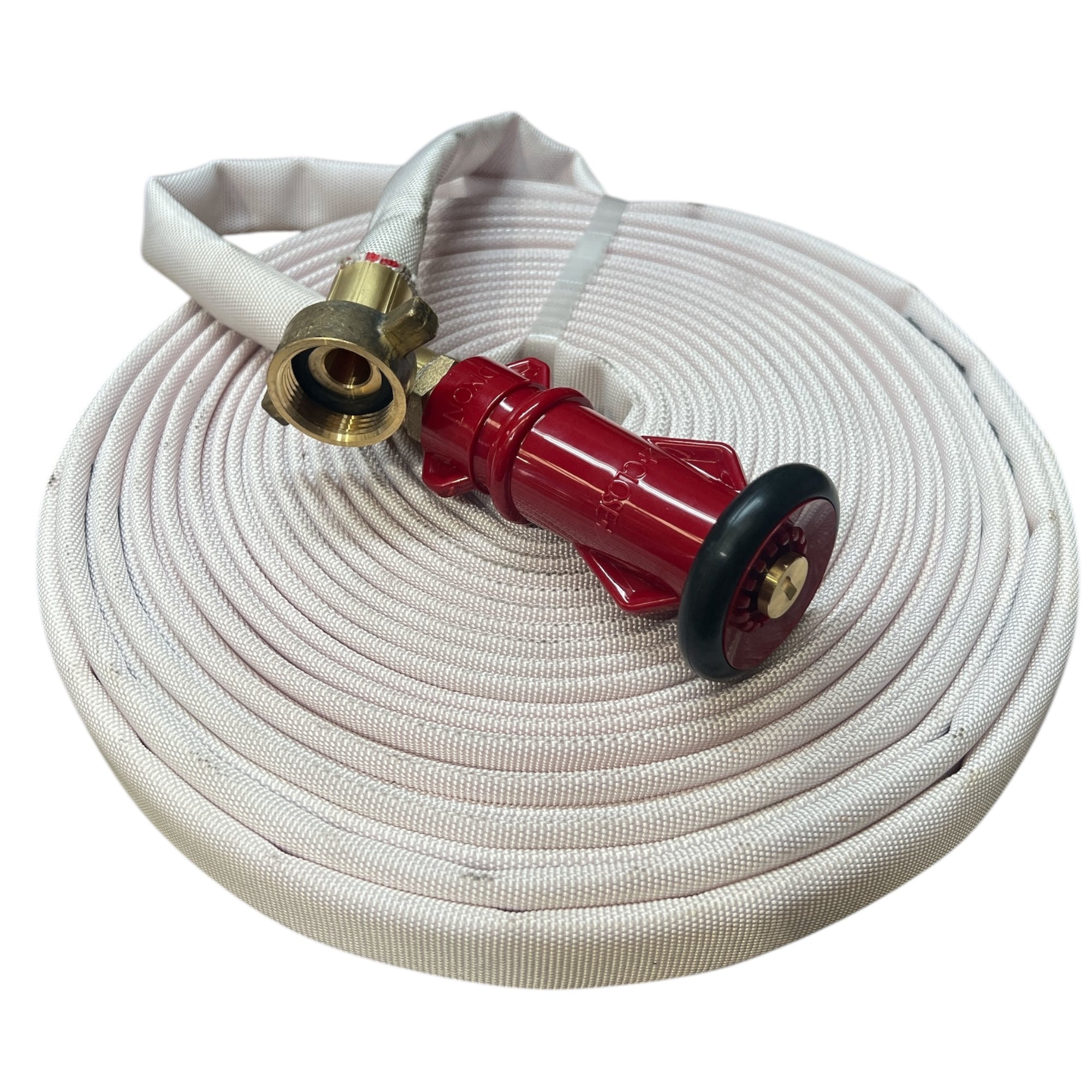 Lancer Fire hose with Fittings and Fire Nozzle 19mm x 20mt Clearance