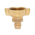 NETA Screw on Brass Tap Fitting for 25mm with 12mm or 18mm Barb & Clamp