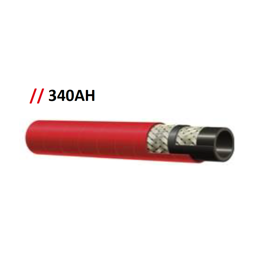 ALFAGOMMA 340AH Steam Hose 18 BAR (270 PSI) - Steel Braided