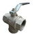 Ball Valve Brass 3 Way T Port 32mm Clearance Stock