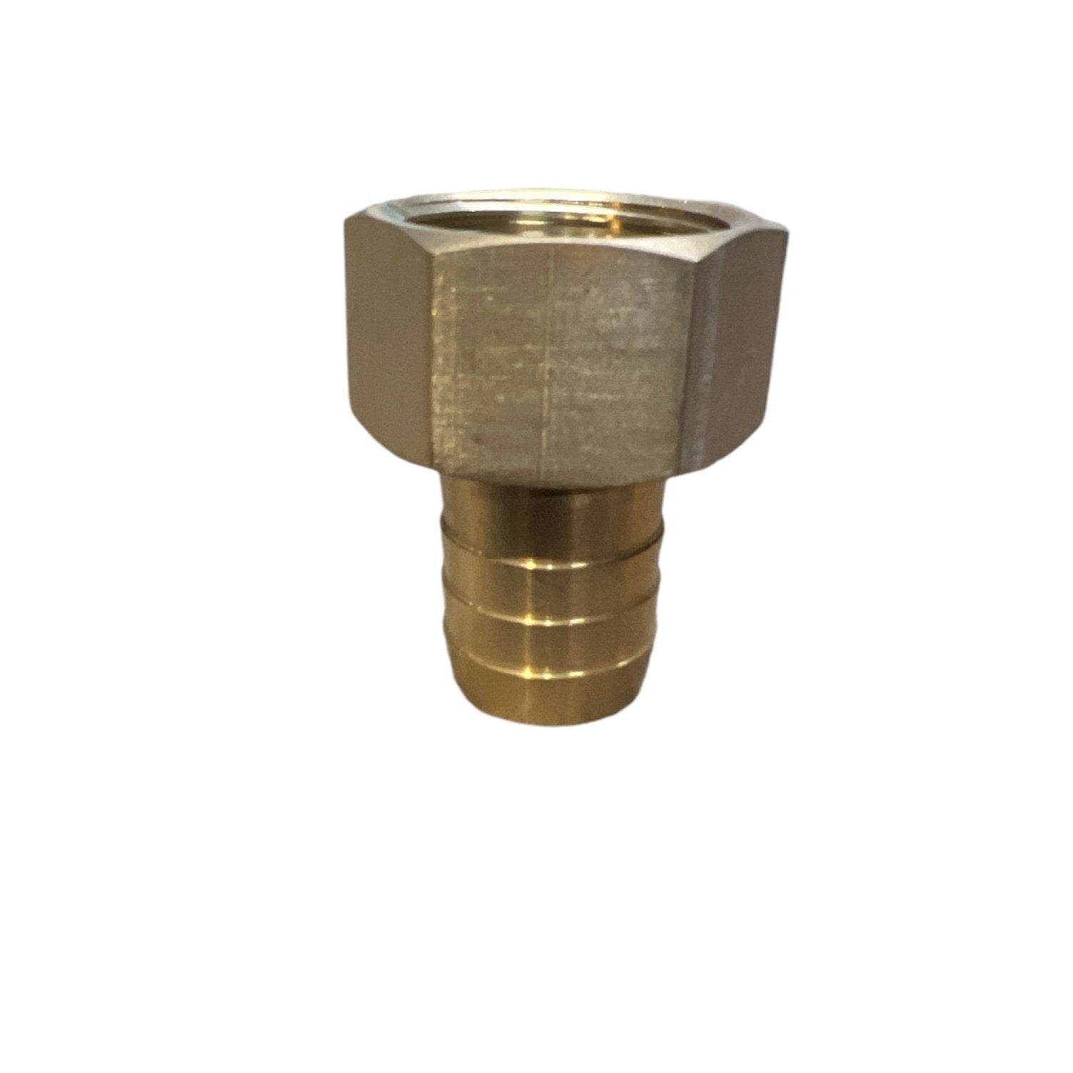 ZORRO Brass Hex Swivel Nut & Tail with Rubber Washer
