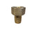 ZORRO Brass Hex Swivel Nut & Tail with Rubber Washer