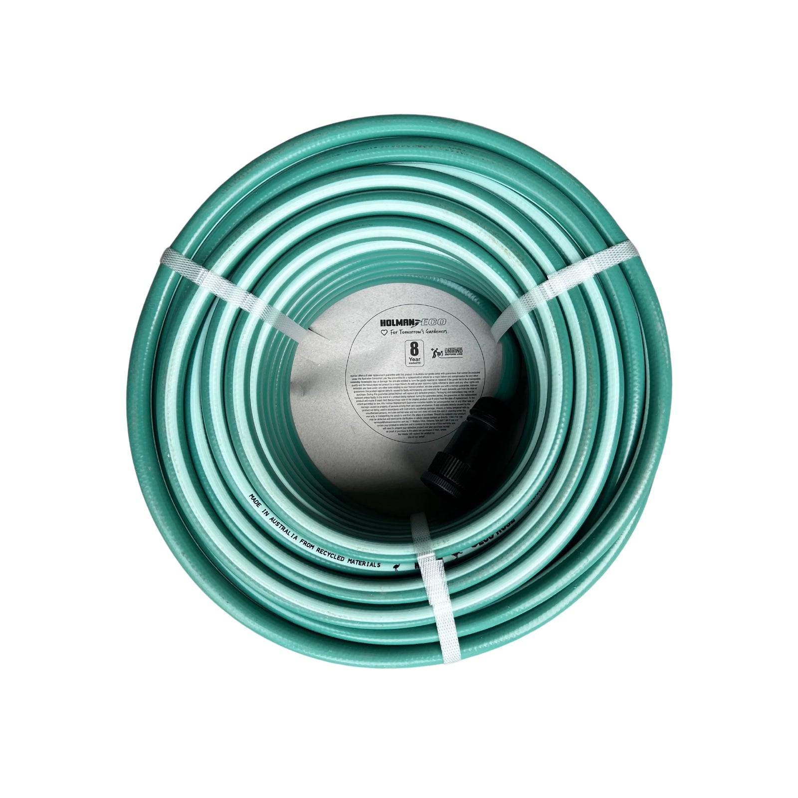 Holman ECO Garden Water Hose with Fittings 12mm x 30mt Australian Made