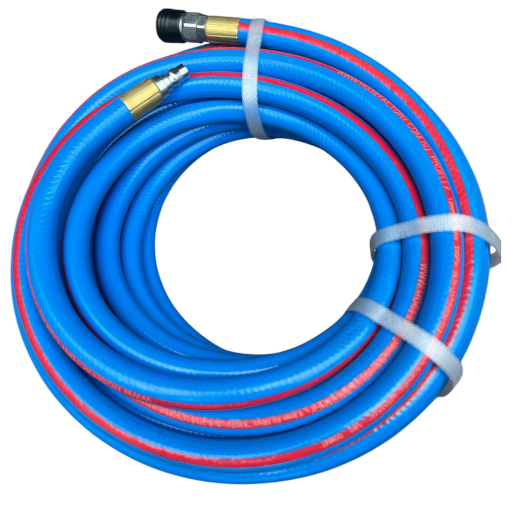 5/10/15 / 20MÉTER 12MM X 8MM POLYURETHANE AIR COMPRESSOR Tömlőcső - Foto 6