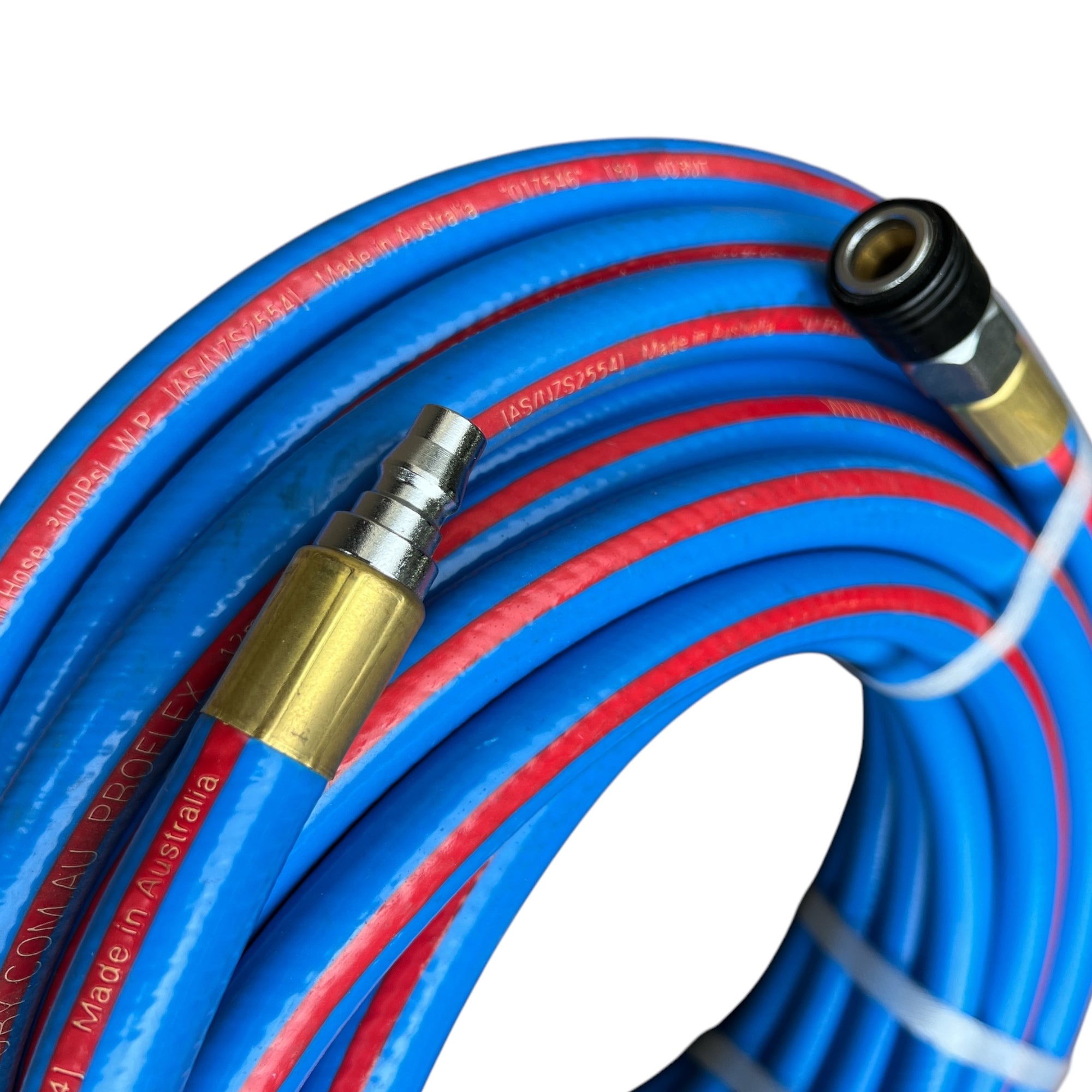 Proflex Air Compressor Hose 10mm with Nitto Style Fittings Clearance