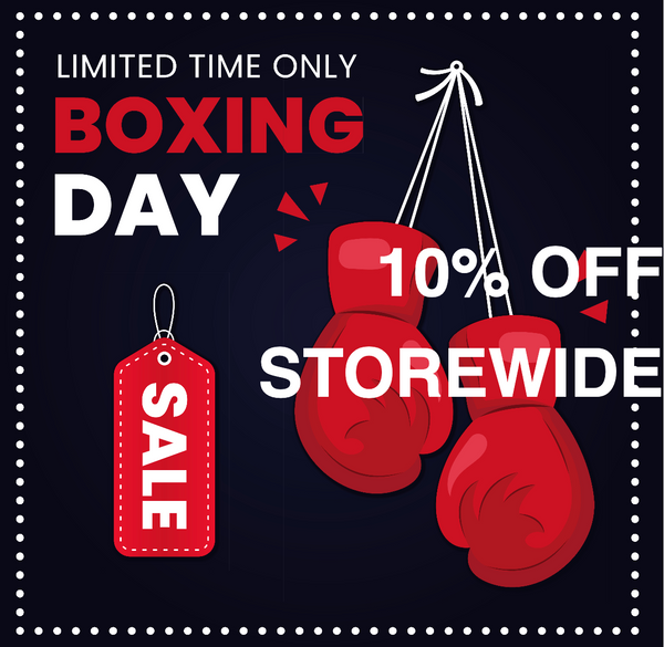 BOXING DAY SALE ON NOW!