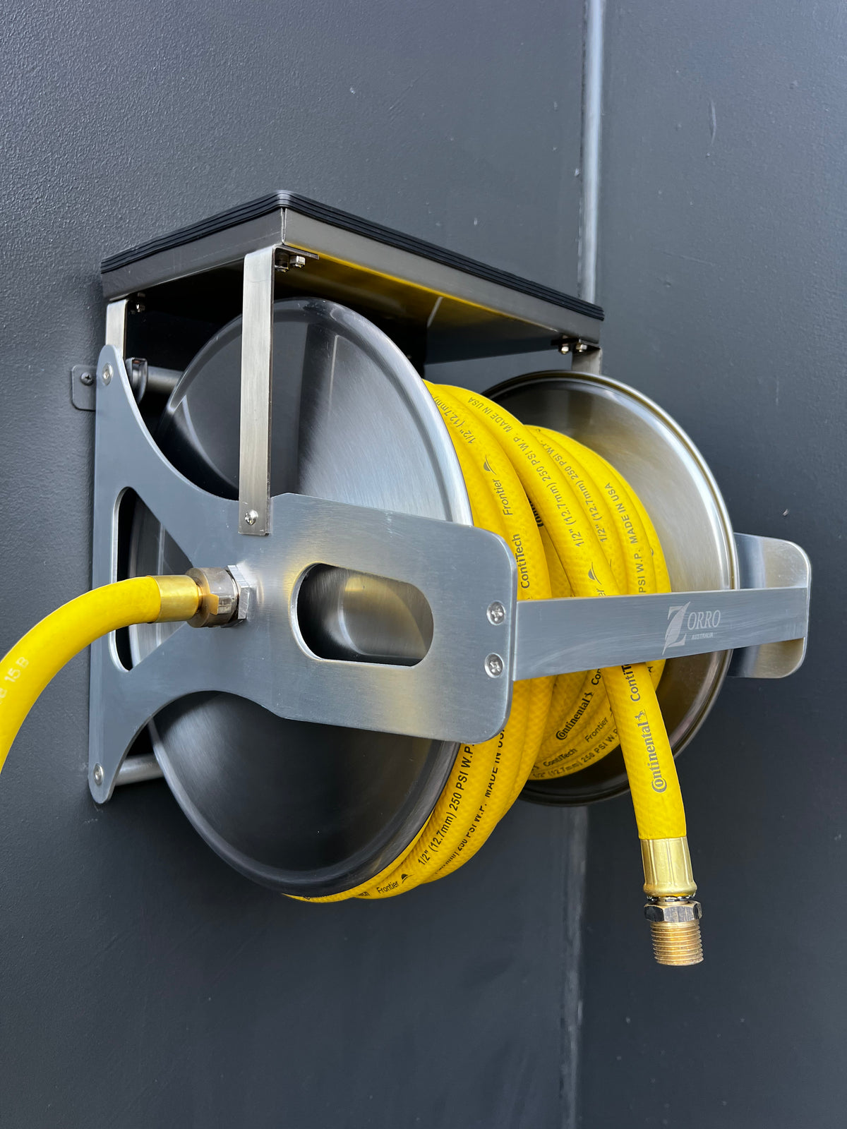 Continental EPDM High Temp Hose ZORRO SS Reel &amp; Gun Option 12mm