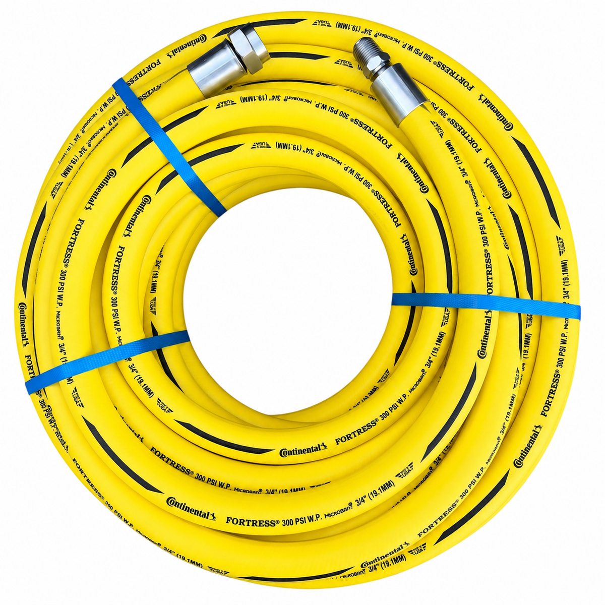 Continental Fortress High Temp Hose Ss or Brass Fittings Assembly