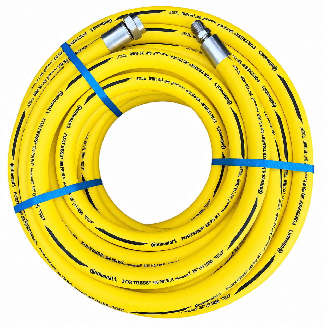 Continental Fortress High Temp Hose Ss or Brass Fittings Assembly