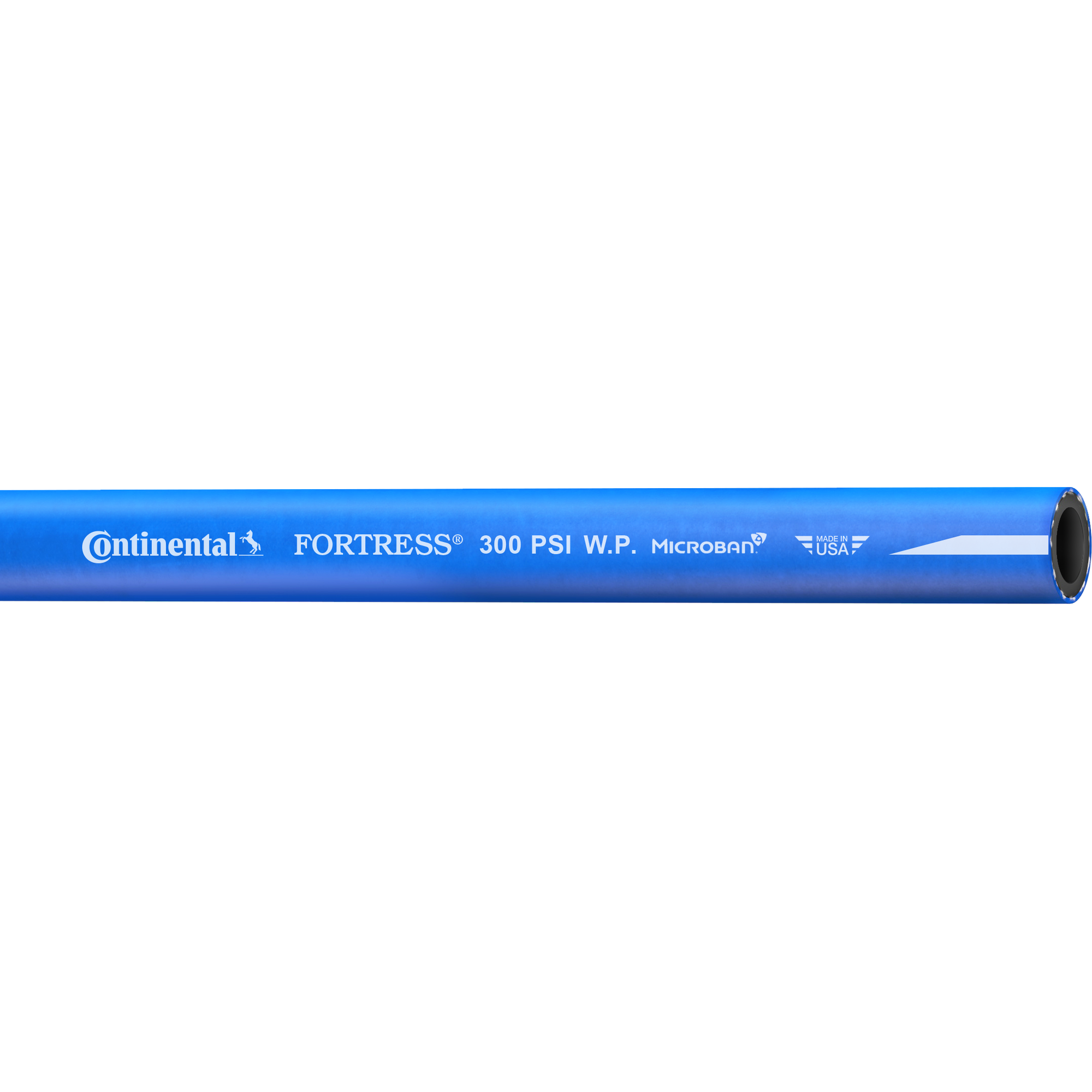 FORTRESS 300 with FDA Compliant White Tube Blue Food Washdown Hose