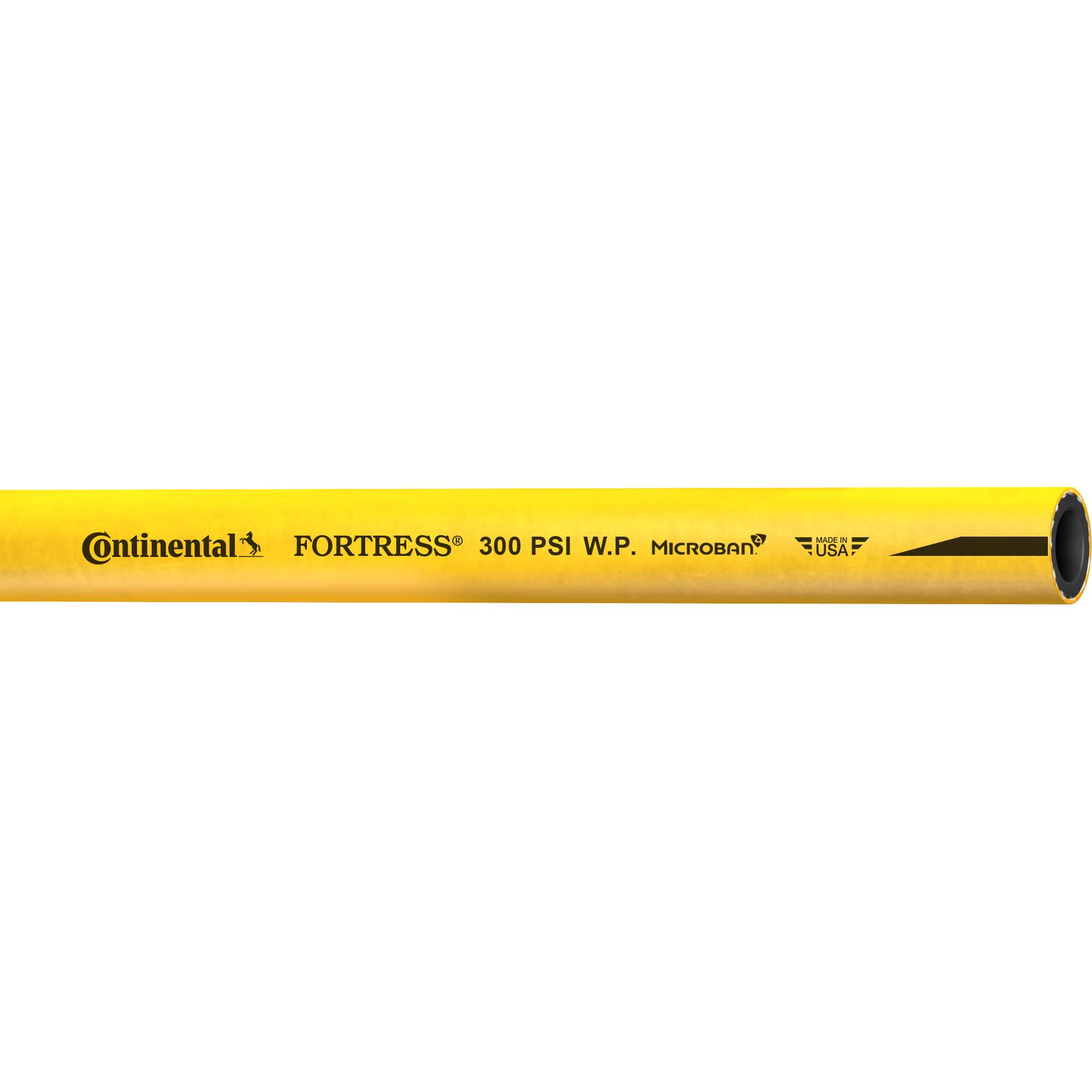 FORTRESS 300 with Microban Yellow Food Washdown Hose