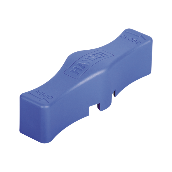 HANSEN Ball Valve for General Applications Blue Handle