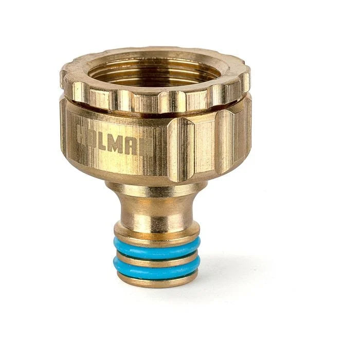 Holman 4 piece Brass Hose Connector SET Grip n Lock 12mm CLEARANCE