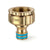 Holman 4 piece Brass Hose Connector SET Grip n Lock 12mm CLEARANCE