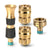 Holman 4 piece Brass Hose Connector SET Grip n Lock 12mm CLEARANCE