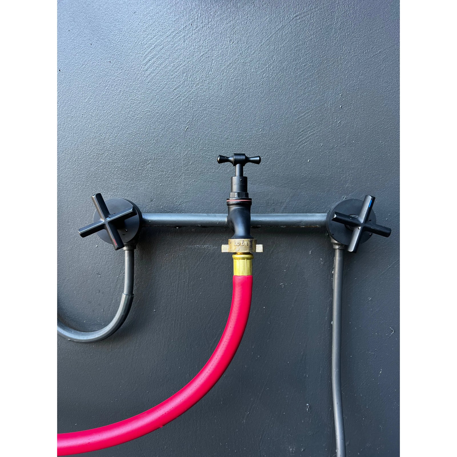 Barfell High Temp Hose ZORRO SS Reel option of Dinga Hot Water Gun