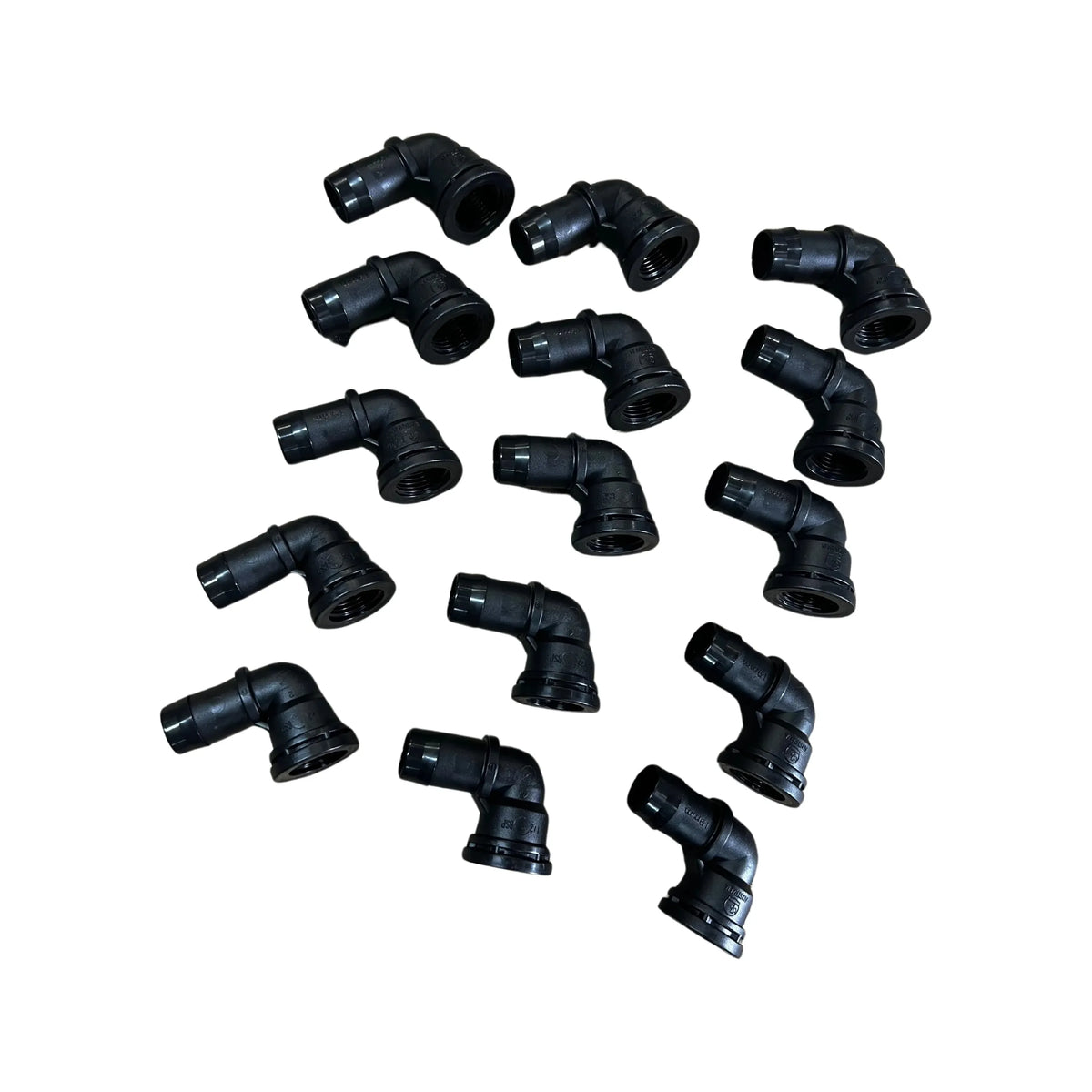 Antelco 19mm Barbed Elbow with 1/2" Female BSP Thread for Poly Pipe