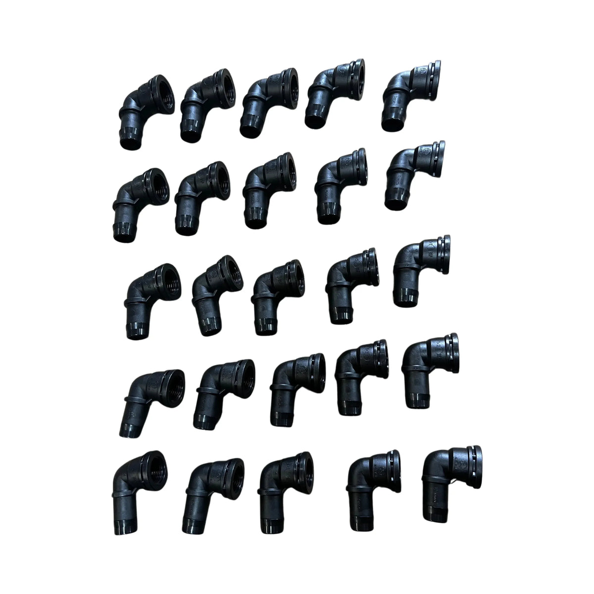 Antelco 19mm Barbed Elbow with 1/2" Female BSP Thread for Poly Pipe