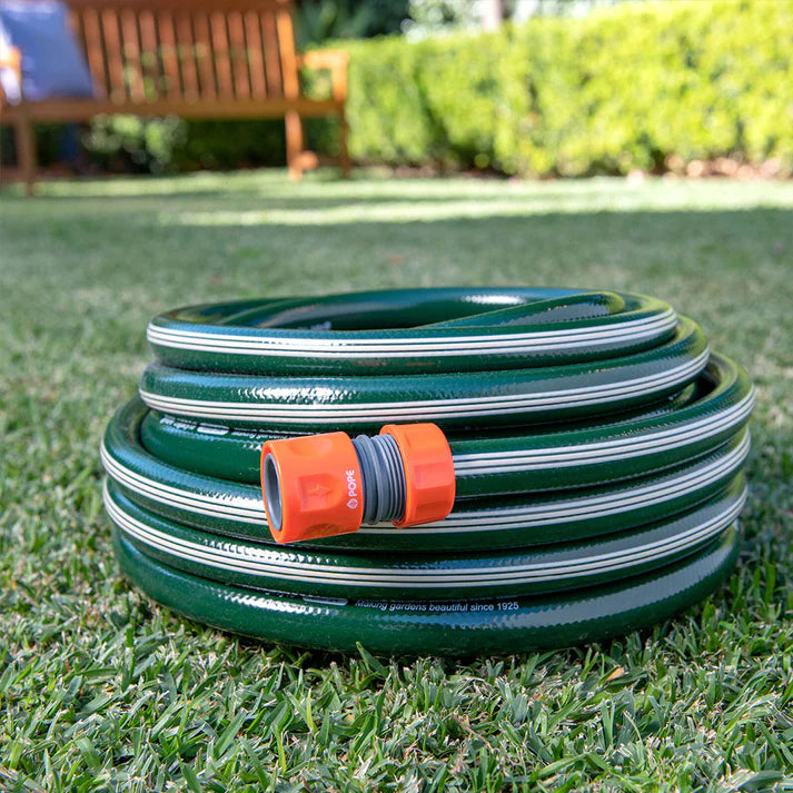 POPE Legacy Garden Hose with Fittings 18mm x 50mt CLEARANCE