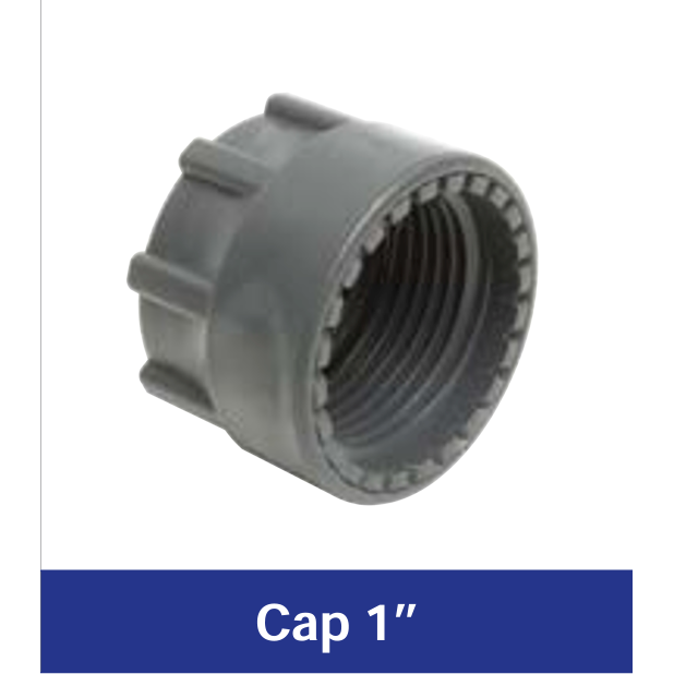 RAIN PVC Cap BSP for Irrigation Systems