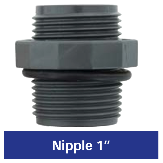 RAIN PVC Nipple BSP for Irrigation Systems