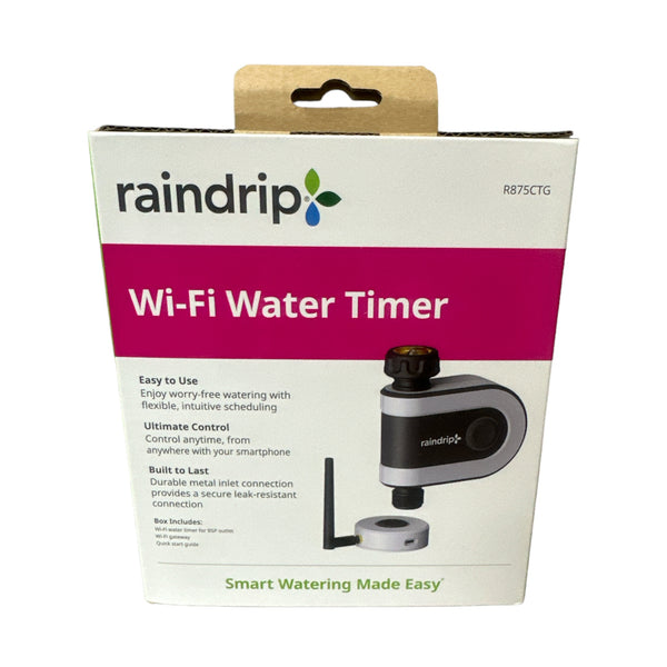 Raindrip WIFI Tap Timer R875CTG Hose Factory