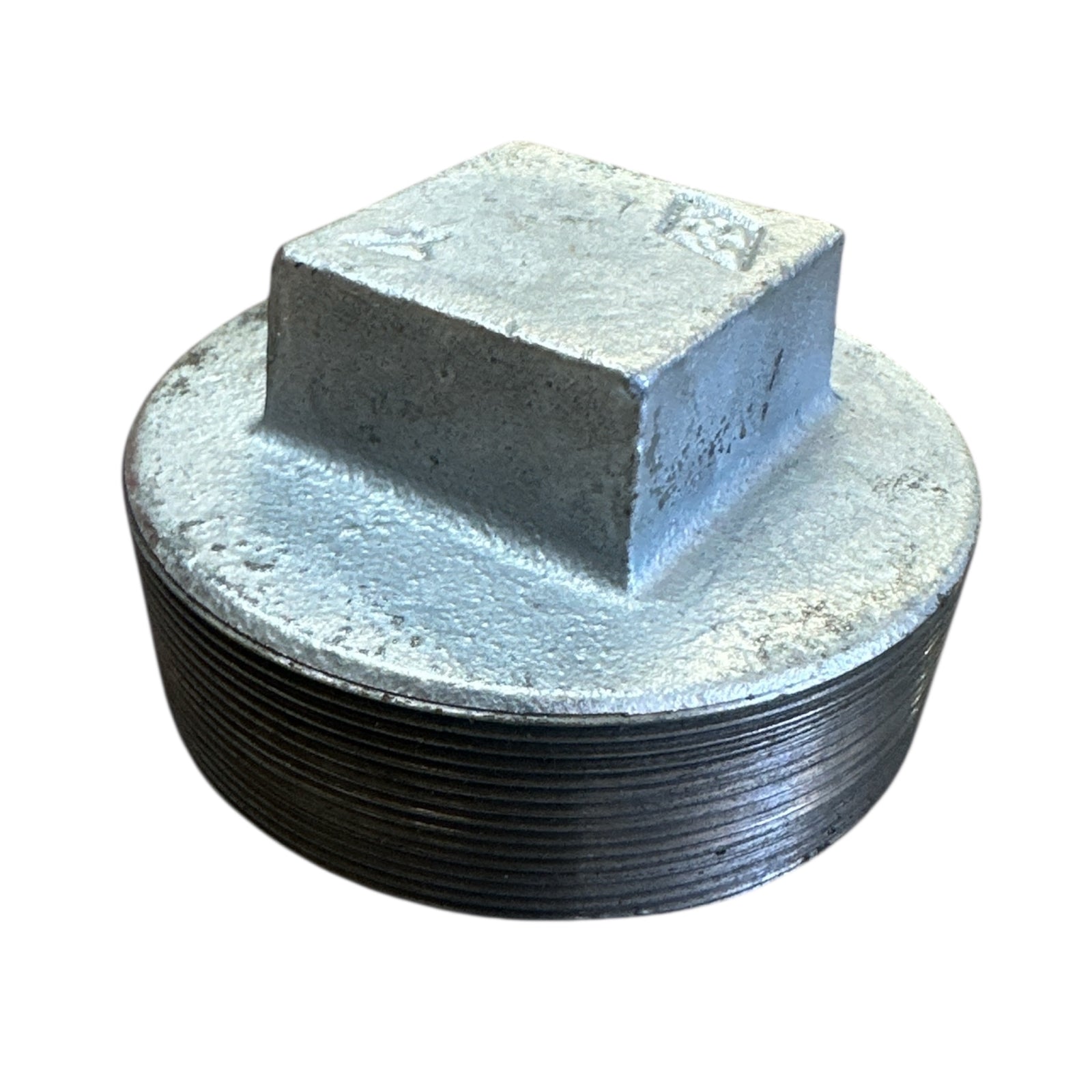 Screwed Socket Plug BSP Galvanised Malleable