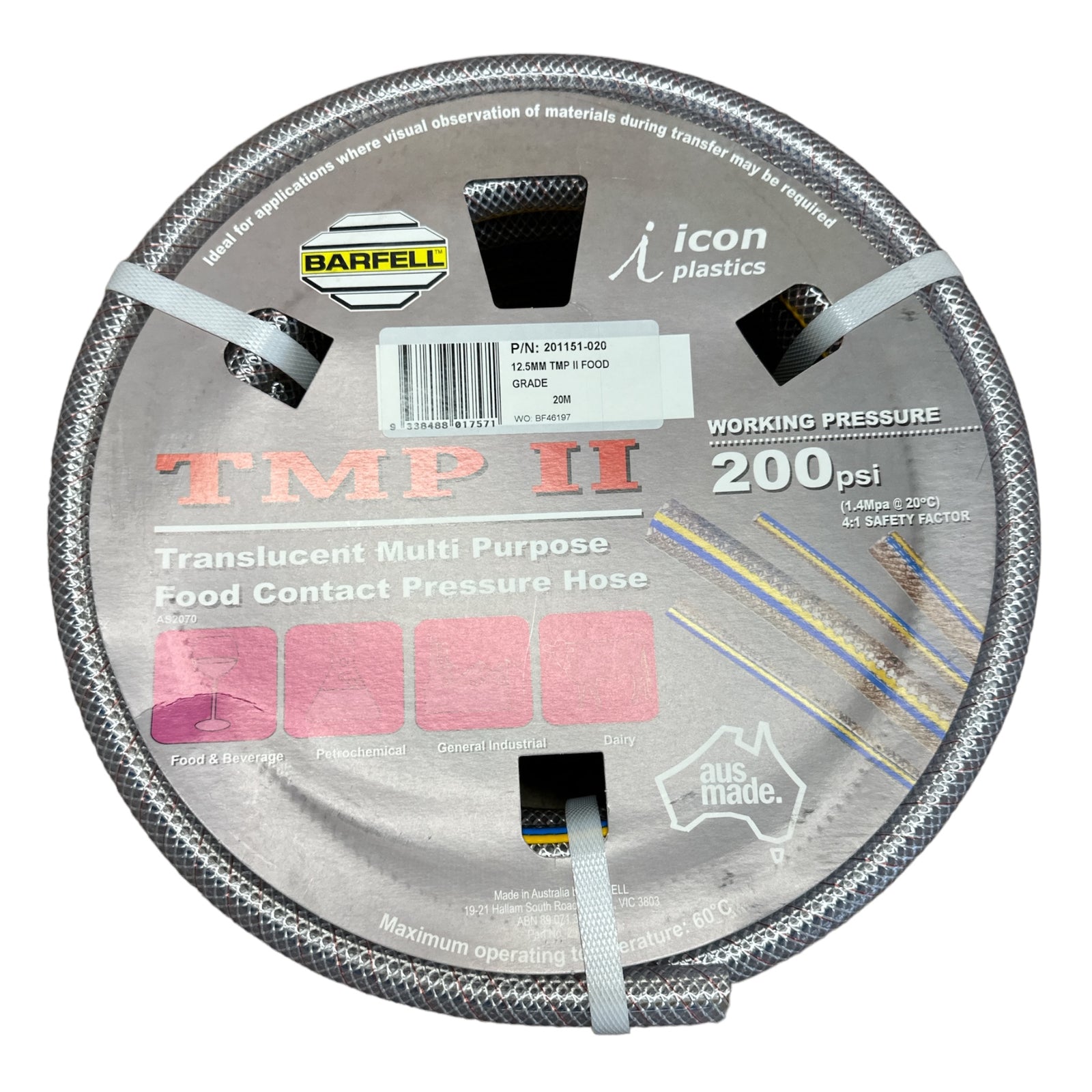 BARFELL TMP II Multi-Purpose Food Contact Hose