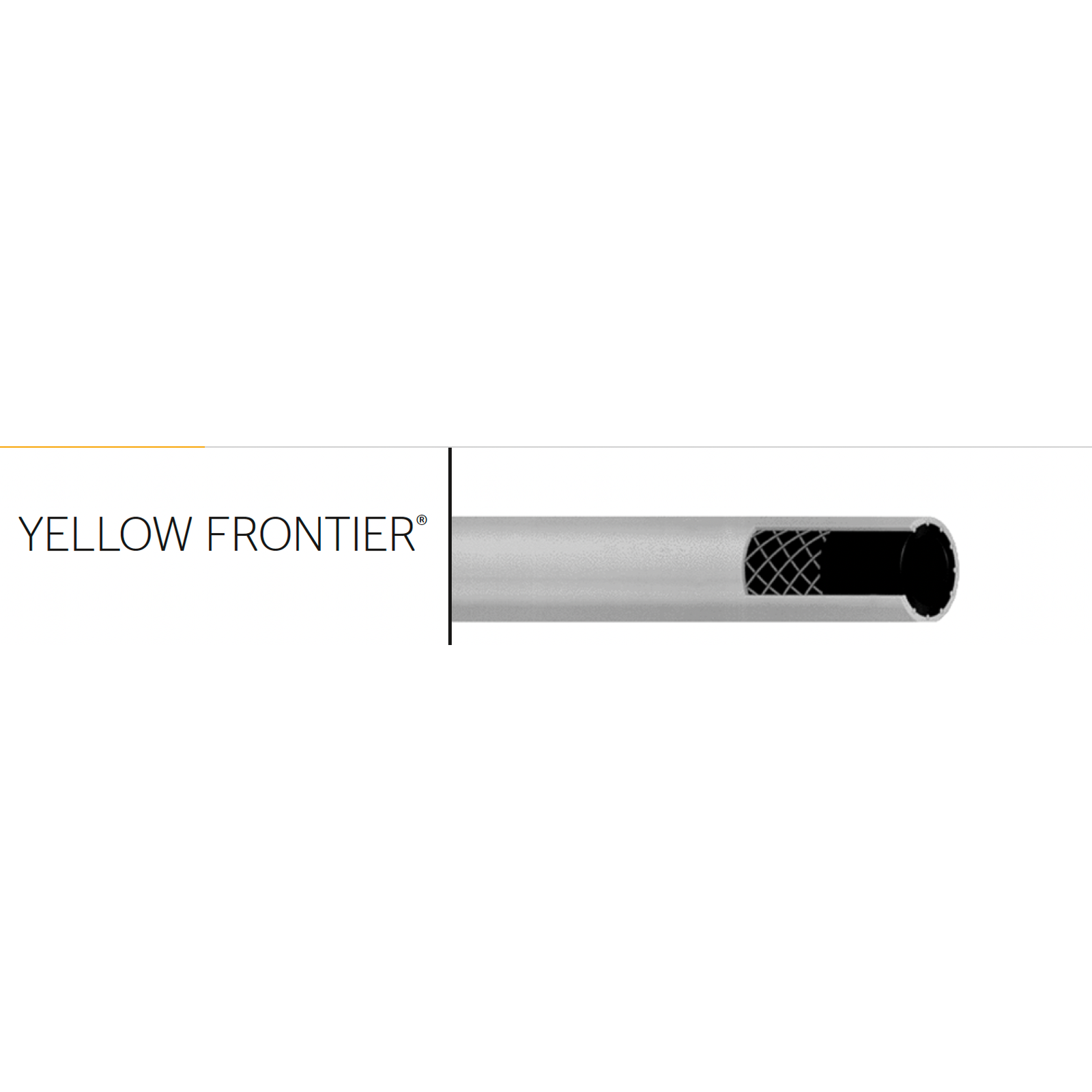 CONTINENTAL Frontier Yellow EPDM High Temp Hot Water Hose 1/2"