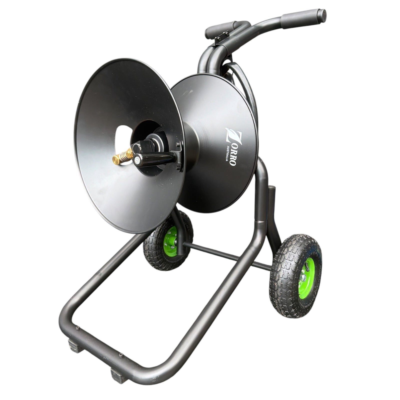 ZORRO Heavy Duty Steel 2-Wheel Steel Hose Reel Cart –  Limited Edition