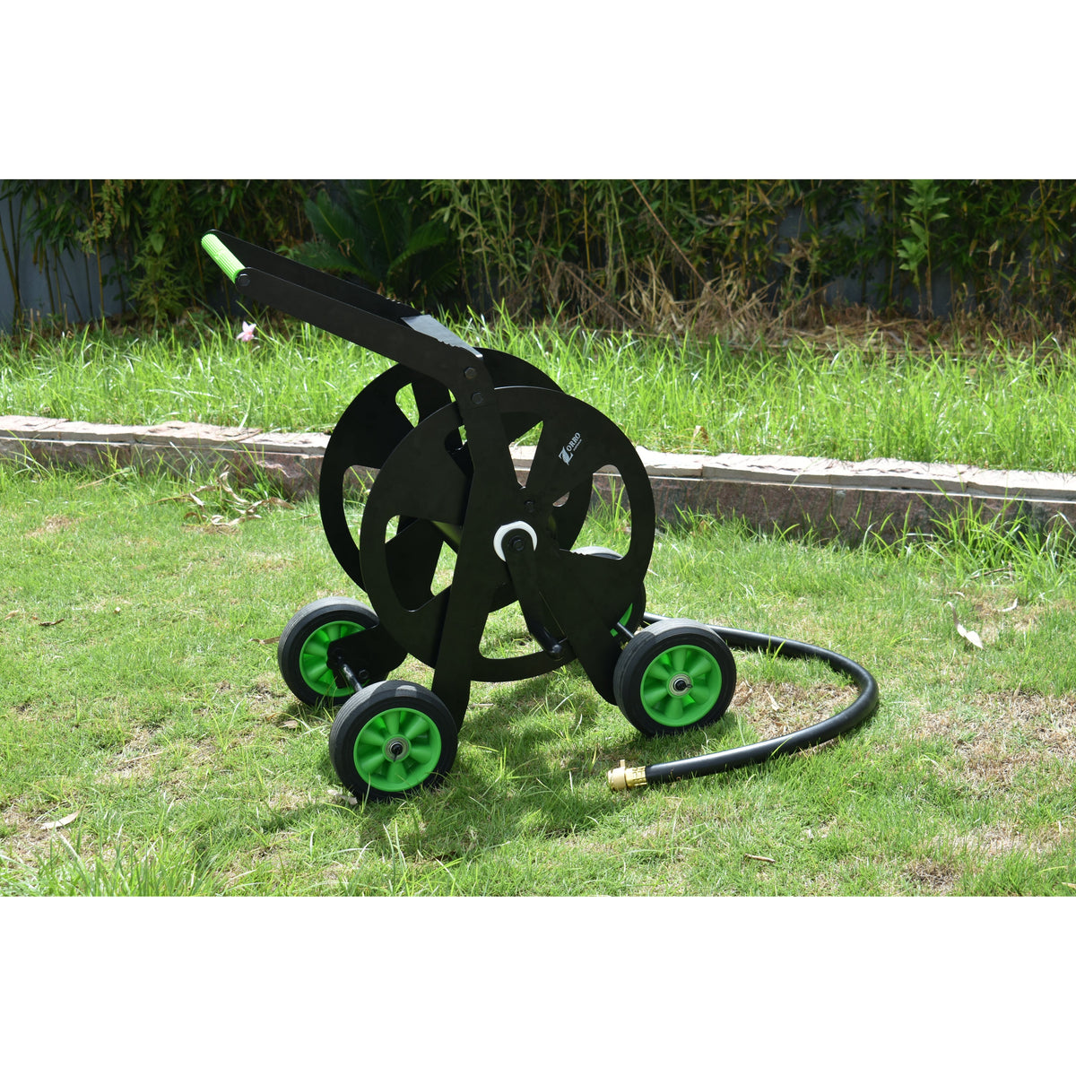 ZORRO Pro Industrial 4 Wheel Hose Trolley