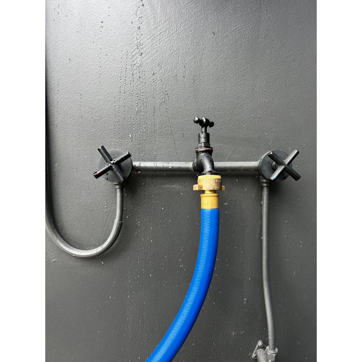 Zorro Stainless Steel Hose Reel Bundle 20mm with Brass Connector & Nozzle