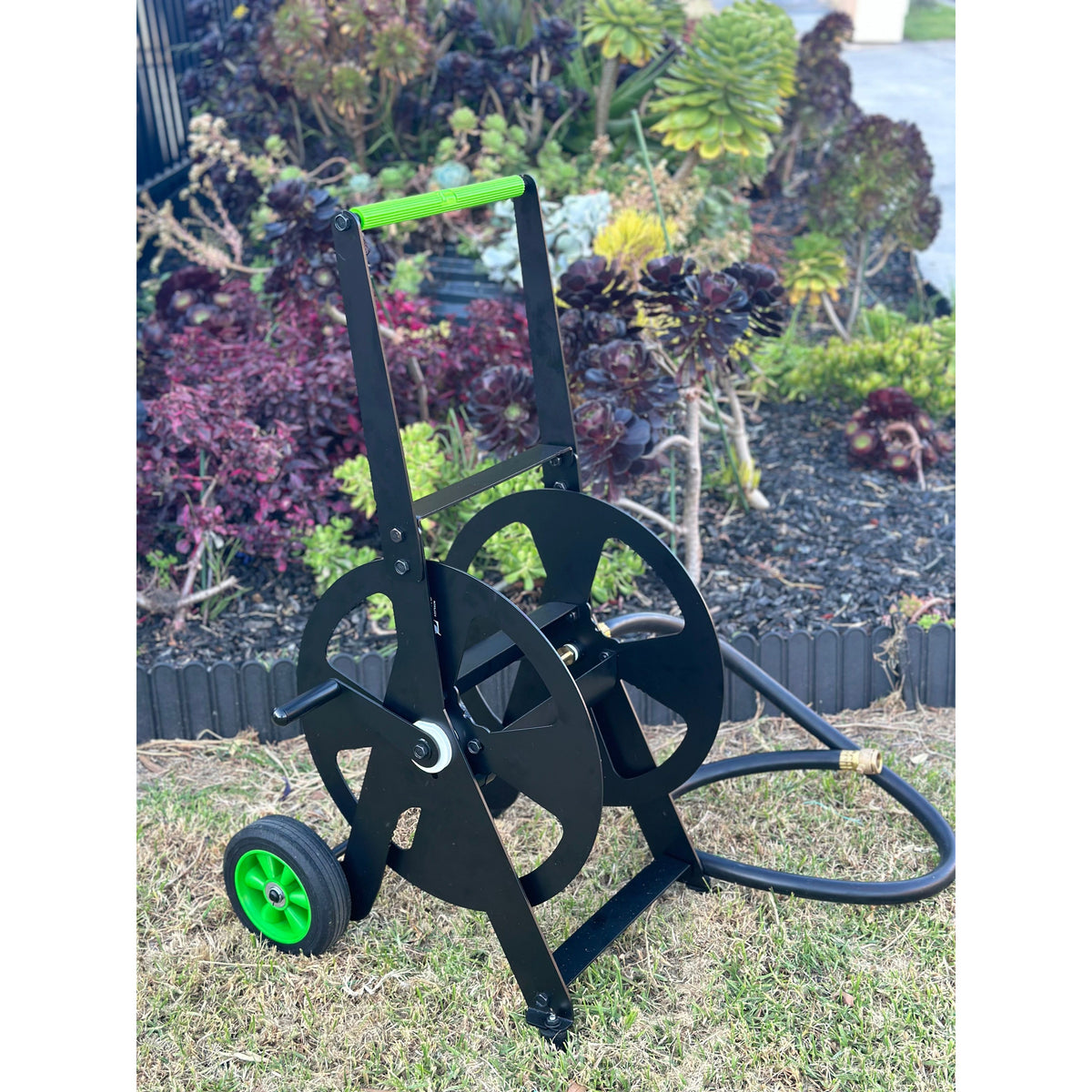 ZORRO Pro Industrial Hose Cart and Ozflex Hose Bundle