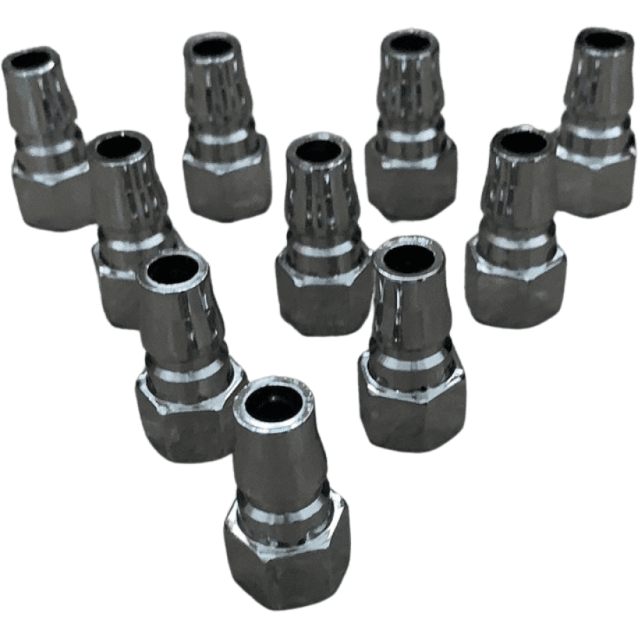 Air Tool Compressor Nitto Style Fittings Female Plug 1/4" (10 Pack)