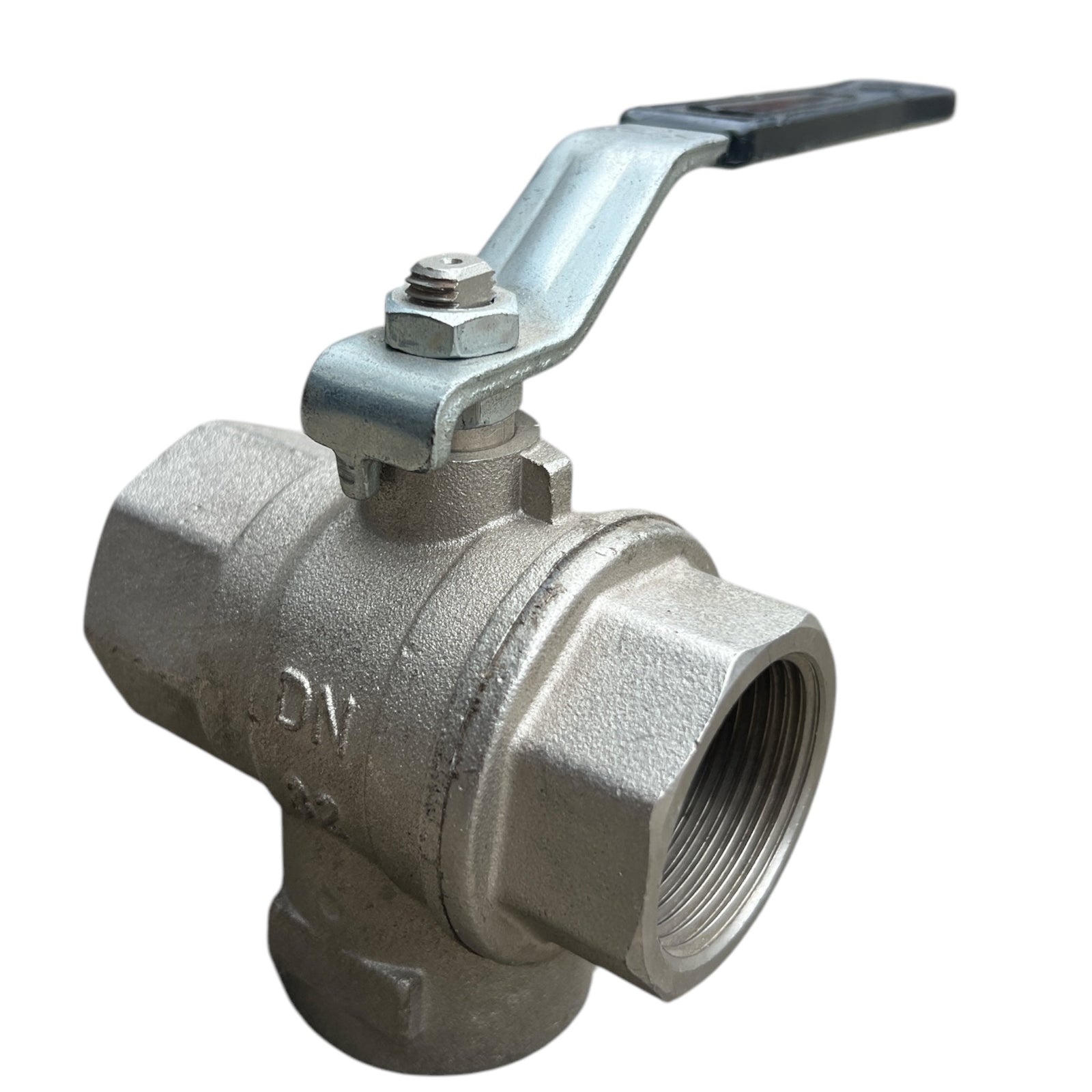 Ball Valve Brass 3 Way T Port 32mm Clearance Stock - Hose Factory