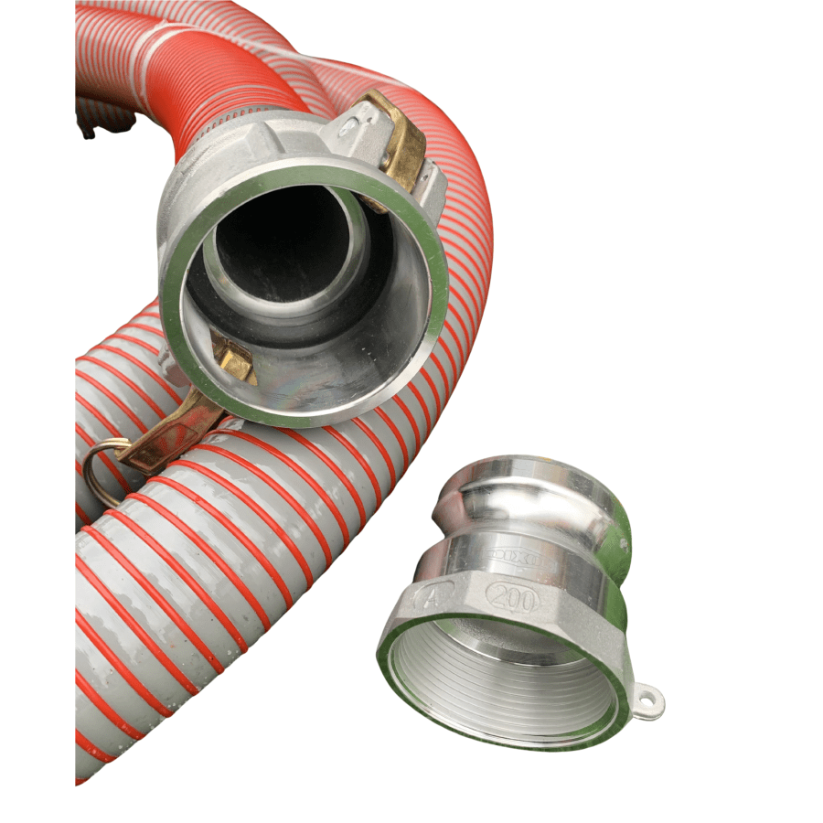 BARFELL Suction Hose Kit with Camlocks TYPE C & A & PVC Strainer - Hose Factory