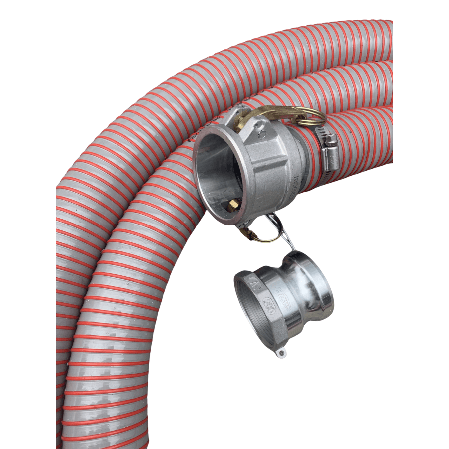 BARFELL Suction Hose Kit with Camlocks TYPE C & A & PVC Strainer - Hose Factory