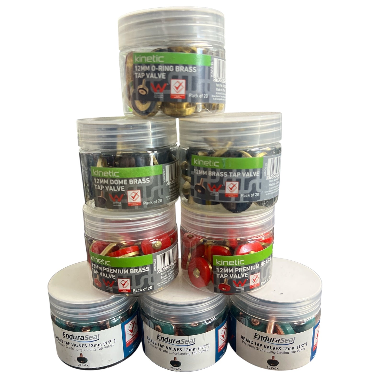 Brass Tap Washers Valve 12mm - Hose Factory